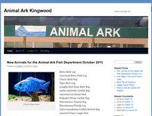 Tablet Screenshot of animalarkkingwood.com